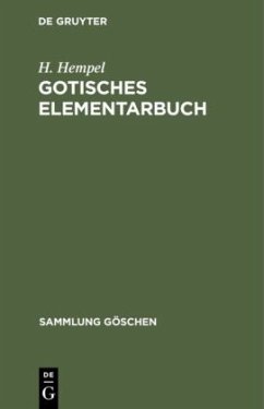 Gotisches Elementarbuch - Hempel, H.