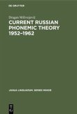 Current Russian phonemic theory 1952¿1962