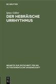 Der hebräische Urrhythmus