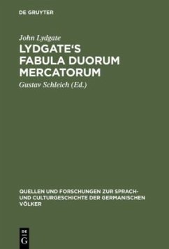 Lydgate's Fabula duorum mercatorum - Lydgate, John