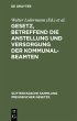 Gesetz, betreffend die Anstellung und... - Bild 1