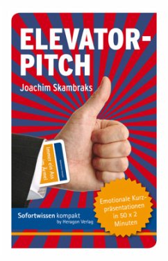 Cover Sofortwissen kompakt: Elevator-Pitch