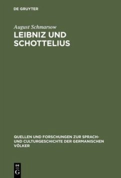 Leibniz und Schottelius - Schmarsow, August