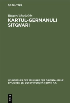 Kartul-germanuli sitqvari - Meckelein, Richard