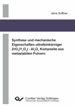 Synthese und mechanische Eigenschaften ultrafeinkörniger ZrO2(Y2O3) - Al2O3 Komposite aus metastabilen Pulvern - Suffner, Jens