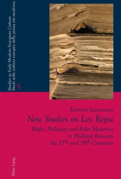 New Studies on Lex Regia - Lomonaco, Fabrizio