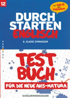 Cover Durchstarten - Englisch - Neue AHS-Matura - 8. Klasse