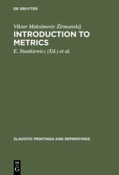 Introduction to metrics - Zirmunskij, Viktor Maksimovic