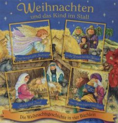 Weihnachten und das Kind im Stall, 4 Bde.