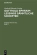 Gotthold Ephraim Lessing: Gotthold... - Bild 1