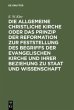 Die allgemeine christliche Kirche oder... - Bild 1