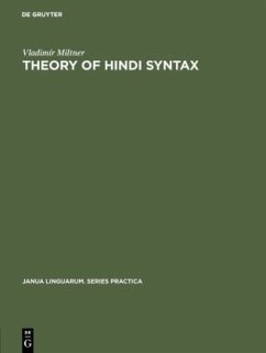 Theory of Hindi syntax - Miltner, Vladimír