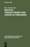Rechtsverhältnisse der Juden in Preußen
