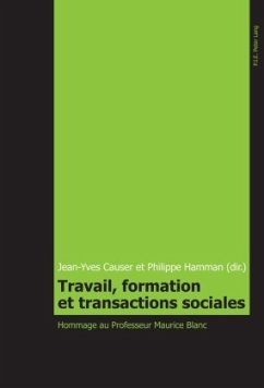 Travail, formation et transactions sociales Cover Travail, formation et transactions sociales