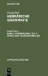 Formenlehre, Teil 2: Syntax und... - Bild 1
