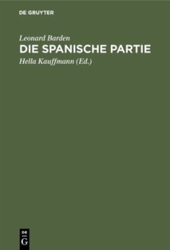 Die spanische Partie - Barden, Leonard
