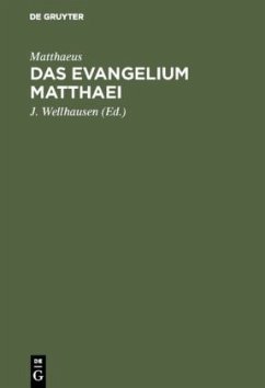 Das Evangelium Matthaei - Matthaeus