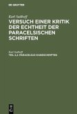 Paracelsus-Handschriften Paracelsus-Handschriften