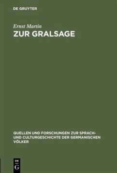 Zur Gralsage - Martin, Ernst