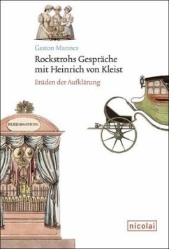 Cover Rockstrohs Gespräche mit Heinrich von Kleist