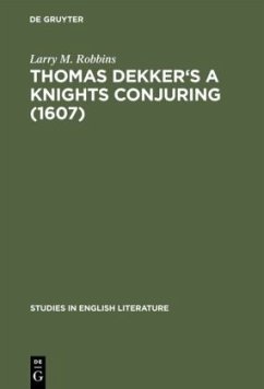 Cover Thomas Dekker's A Knights Conjuring (1607)