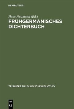 Frühgermanisches Dichterbuch
