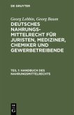 Handbuch des Nahrungsmittelrechts