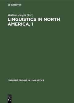 Cover Linguistics in North America, 1