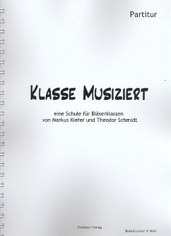 Cover Klasse musiziert für Bläserklassen/Blasorchester Partitur