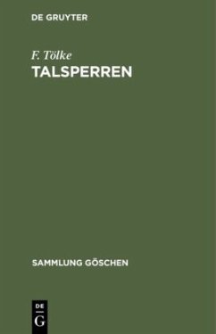 Talsperren - Tölke, F.