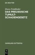 Das preussische Tumultschadengesetz - Bild 1
