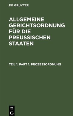 Prozeßordnung