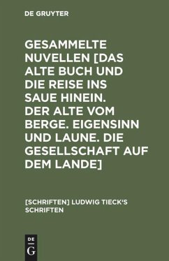 Ludwig Tieck?s Schriften / Novellen