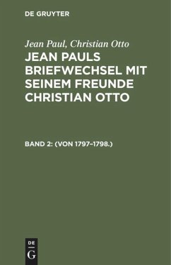 (Von 1797¿1798.) - Paul, Jean;Otto, Christian