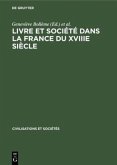Livre et société dans la France du XVIIIe siècle