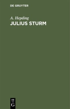 Julius Sturm - Hepding, A.