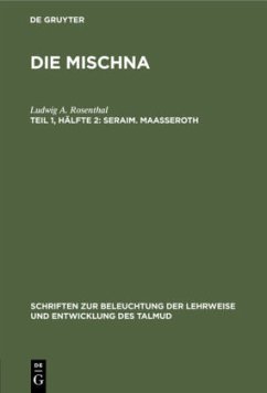 Seraim. Maaßeroth - Rosenthal, Ludwig A.