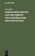 Kriegsvorschriften auf dem Gebiete des... - Bild 1