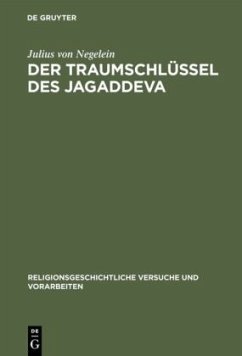 Der Traumschlüssel des Jagaddeva - Negelein, Julius von