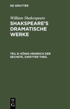 König Heinrich der Sechste, Zweyter Theil - Shakespeare, William