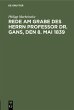 Rede am Grabe des Herrn Professor Dr.... - Bild 1