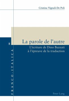 La parole de l¿autre - Vignali, Cristina