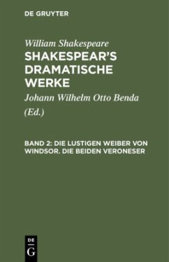 Cover Die lustigen Weiber von Windsor. Die beiden Veroneser
