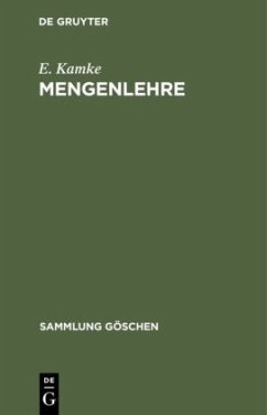Mengenlehre - Kamke, E.