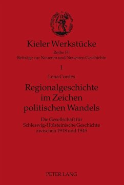 Cover Regionalgeschichte im Zeichen politischen Wandels