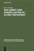 Das Gebet der Angeklagten im Alten Testament