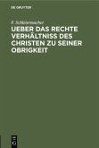 Ueber das rechte Verhältniss des Christen zu seiner Obrigkeit