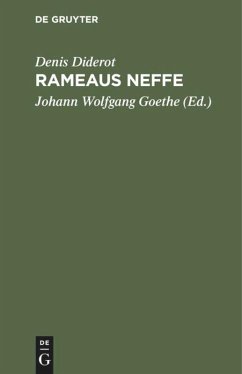 Rameau¿s Neffe - Diderot, Denis