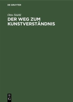 Cover Der Weg zum Kunstverständnis