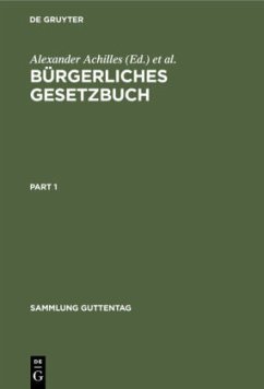 Bürgerliches Gesetzbuch